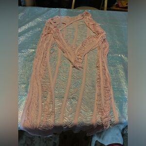 Elegant Pink‎ Sheer coverup